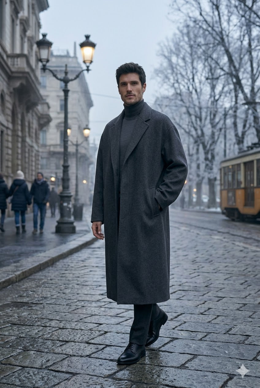 VELTOR™ — Cappotto Oversize in Cashmere Blend