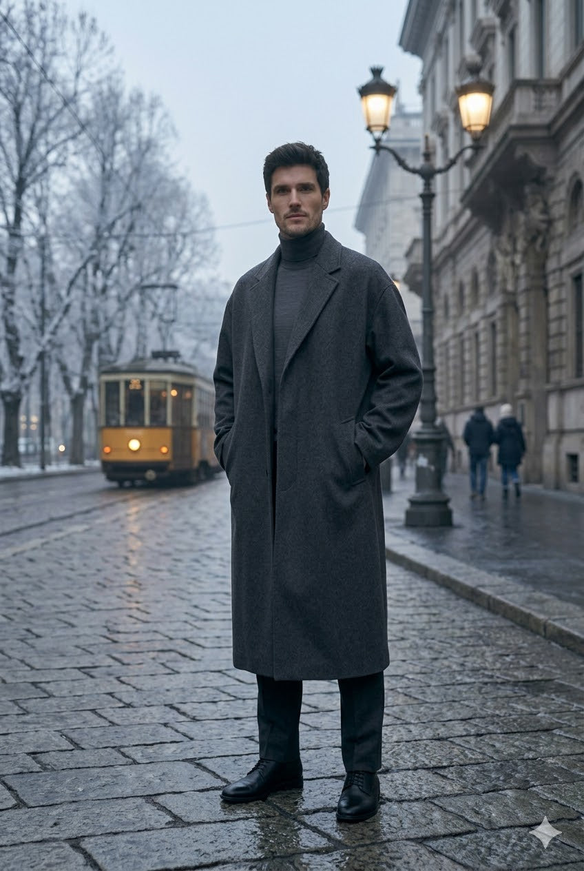 VELTOR™ — Cappotto Oversize in Cashmere Blend